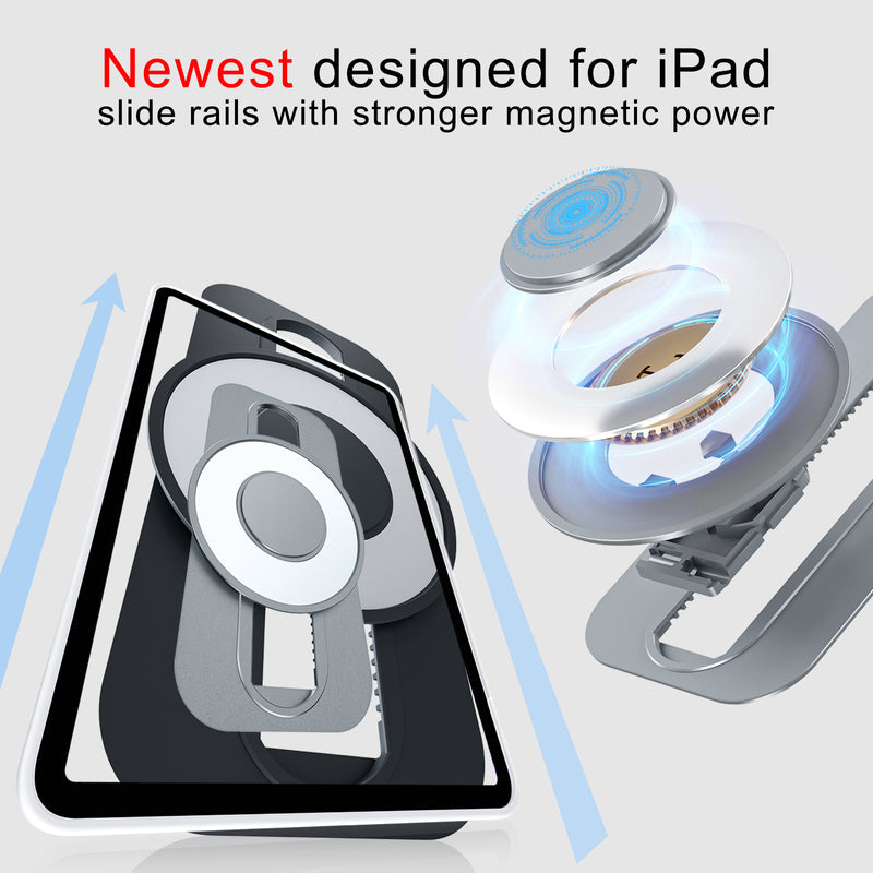 iPad ケース マグネットス吸着式 折りたたみ