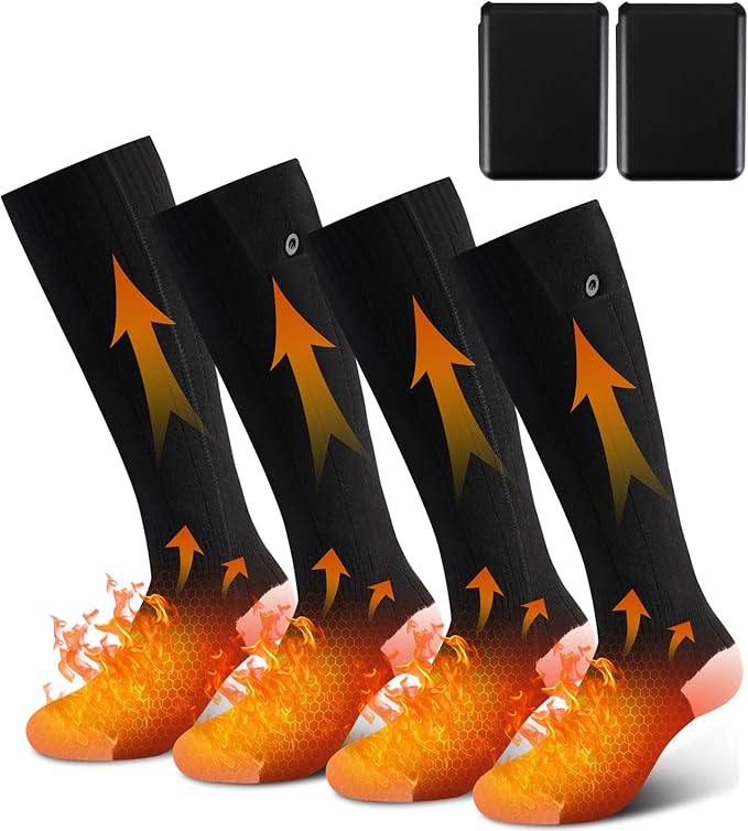 Electric Heating Socks, Battery Sold Separately, Heating Socks, Electric Heating Socks, Unisex, Free Size