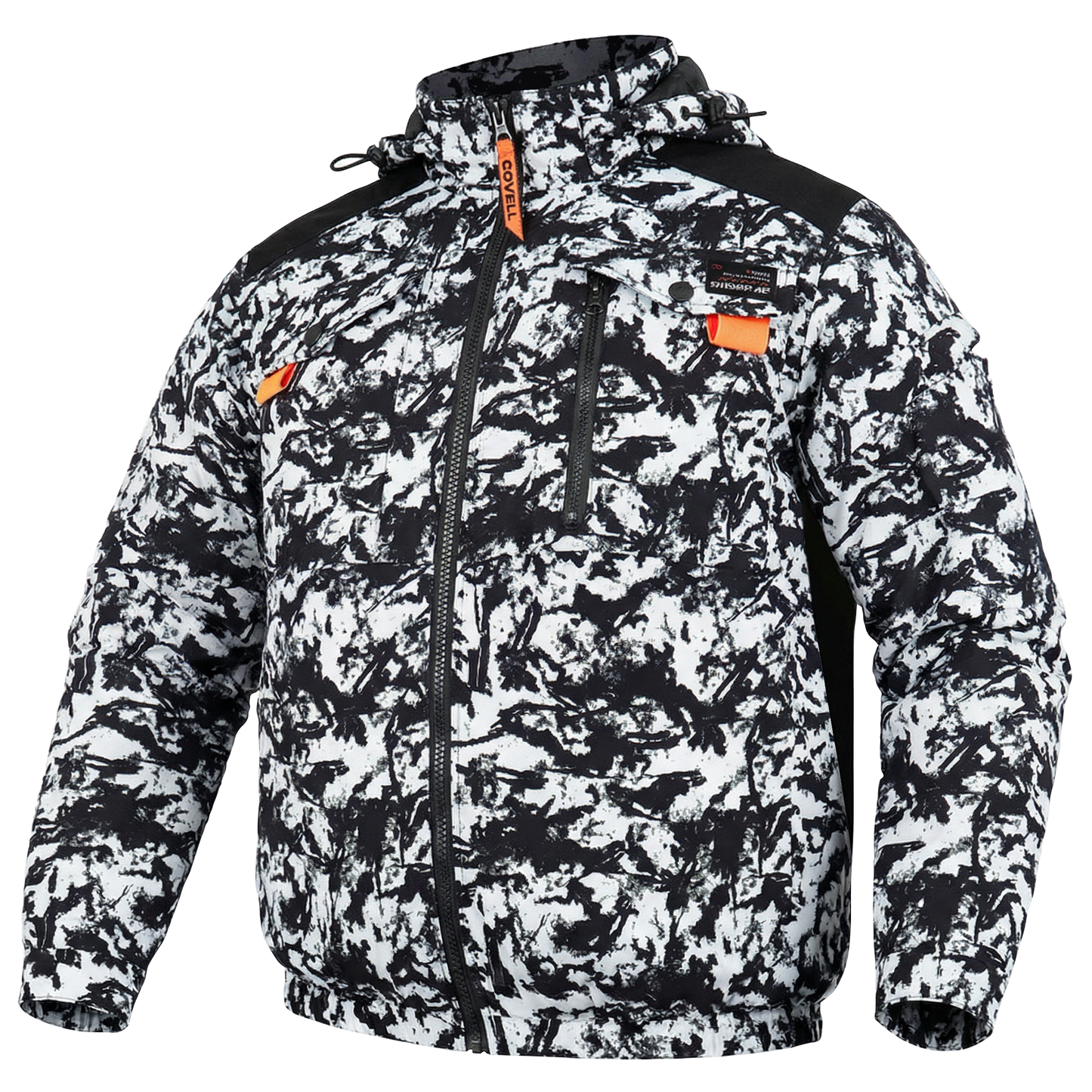 空調冷風服【フード付き長袖、ポリエステル100%、8カラー、S~7L】