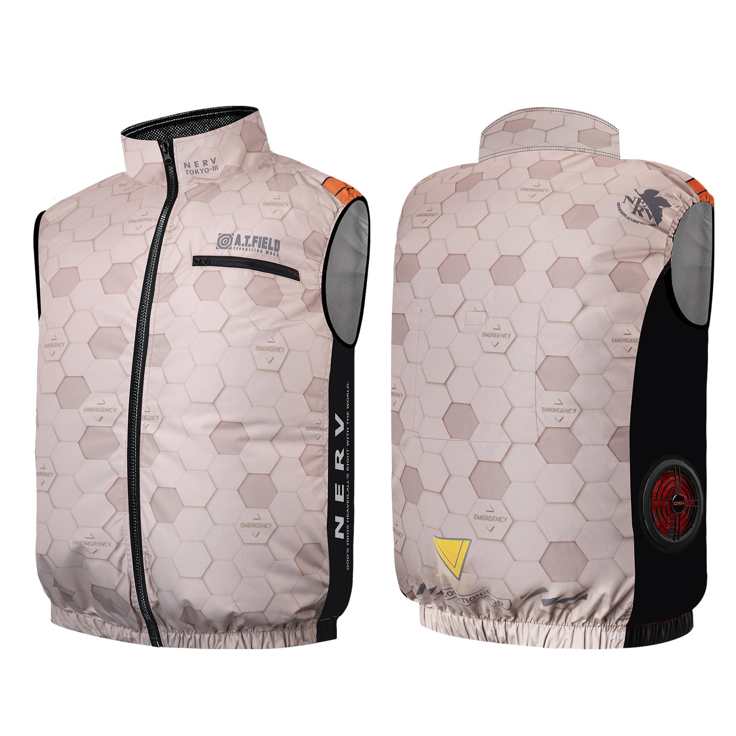 【数量限定・予約販売】COVELL × エヴァンゲリオン公式コラボ 空調服|ベスト(服のみ)