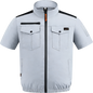 空調冷風服【半袖、綿100％、7カラー、S~7L】