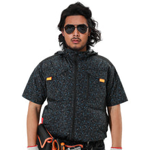 空調服|服のみ【フード付き半袖、5カラー、S~7L】