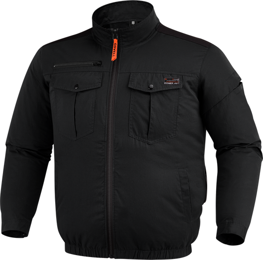 空調冷風服【長袖、綿100％、5カラー、S~7L】