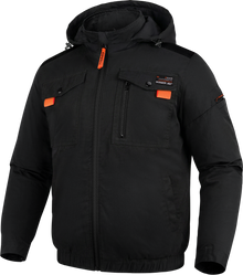 空調冷風服【フード付き長袖、綿35％+ポリ65％、3カラー、S~7L】