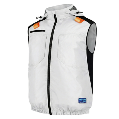 空調冷風服【ハイバックファン、ポリエステル100%、12カラー、S~7L】