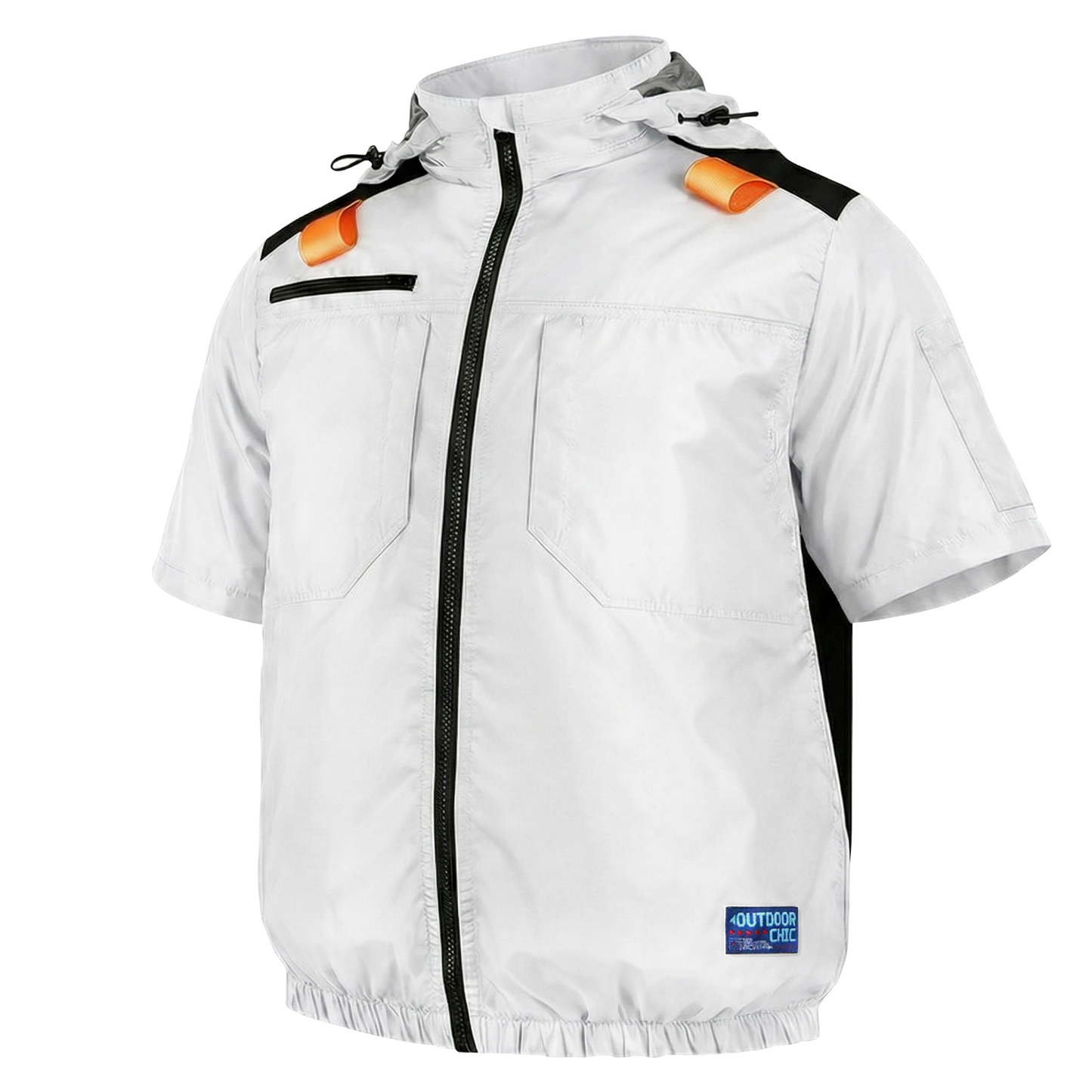 空調冷風服【ハイバックファン、ポリエステル100%、12カラー、S~7L】