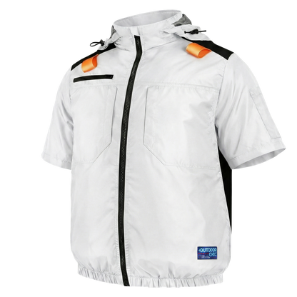 空調冷風服【ハイバックファン、ポリエステル100%、12カラー、S~7L】