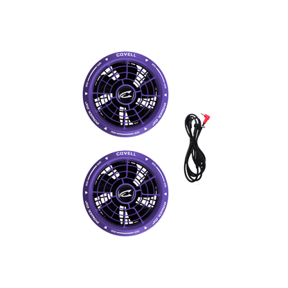 36V/32V/30V/24V/21V/9V専用ファン2個入