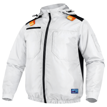 空調冷風服【ハイバックファン、ポリエステル100%、12カラー、S~7L】