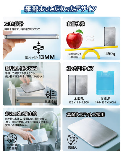 ステンレス製保冷剤