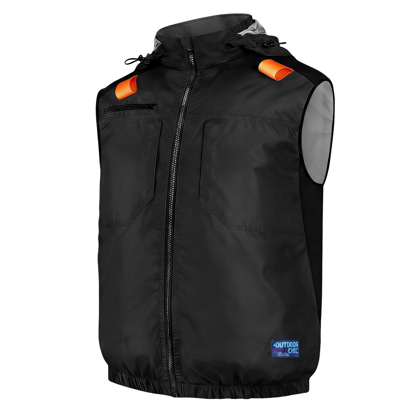 空調冷風服【ハイバックファン、ポリエステル100%、12カラー、S~7L】