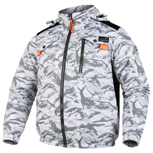 空調冷風服【フード付き長袖、ポリエステル100％、8カラー、S~7L】