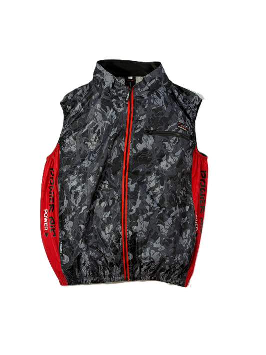 空調冷風服【ベスト、ポリエステル100％、2カラー、S~7L】