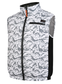 空調冷風服【ベスト、12カラー、ポリエステル100％】