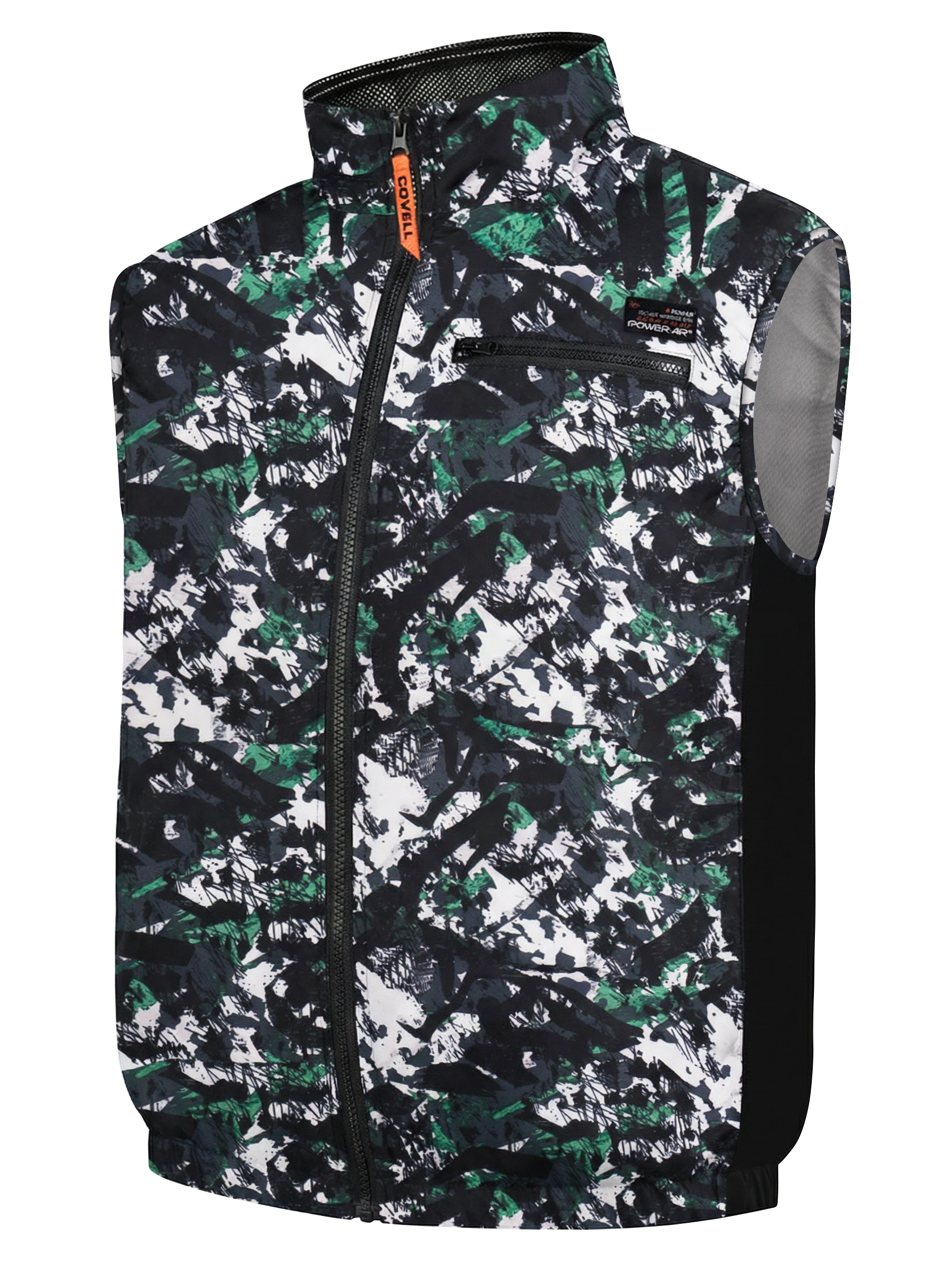 空調冷風服ベスト、12カラー、ポリエステル100％ 空調冷風服ベスト