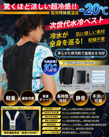 2025|水冷ベスト 体感温度-20度